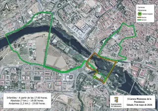 Cortes de tráfico X Carrera Misioneras de la Providencia | Ayto Salamanca