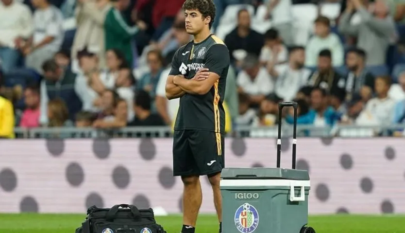Pepe Ramos, en el Santiago Bernabéu | FOTO GETAFE CF
