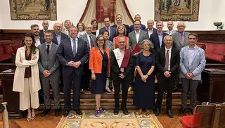 El escritor mexicano Jorge Volpi es nombrado nuevo Socio de Honor de Alumni–Universidad de Salamanca. Foto USAL
