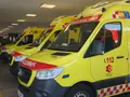 Ambulancias en el Hospital De Salamanca. S24 H