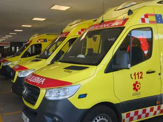 Ambulancias en el Hospital De Salamanca. S24 H