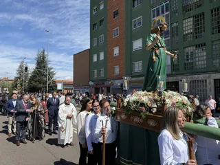 San José Obrero bendice las calles de Salamanca por el Día del Trabajador