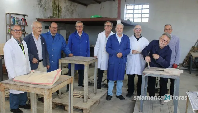 Taller talla de piedra en Villamayor (7)