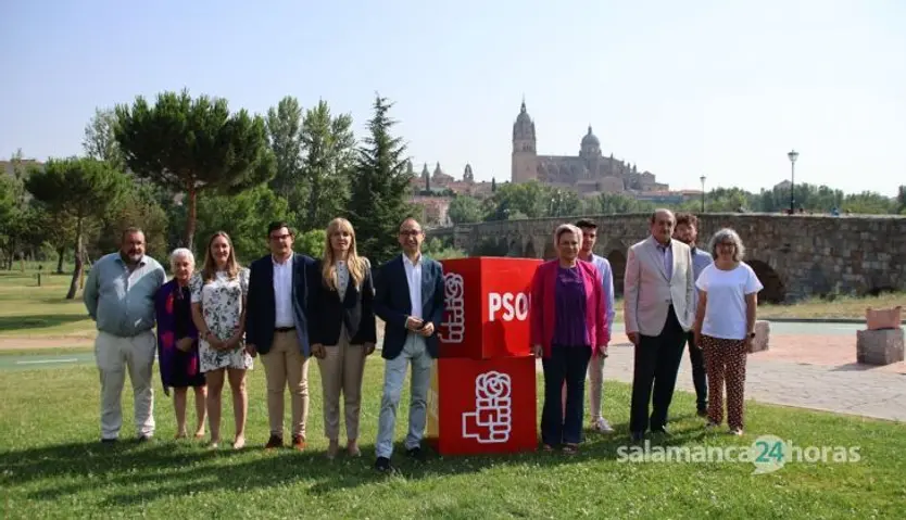 Presentación Candidaturas Congreso y al Senado PSOE de Salamanca