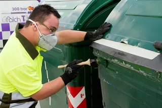 Trabajador con discapacidad.