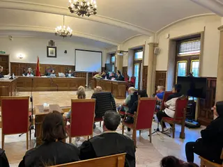 ‘Los Moruchos’ aceptan su culpabilidad y reconocen su dedicación al tráfico de drogas en Ciudad Rodrigo. Foto S24H, juicio 3 de octubre de 2023
