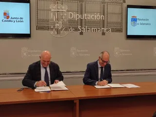 Firma del convenio del Fondo de Cohesión Territorial