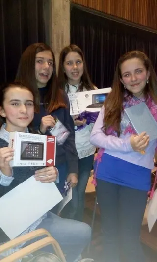 Premios del concurso de Alcer.