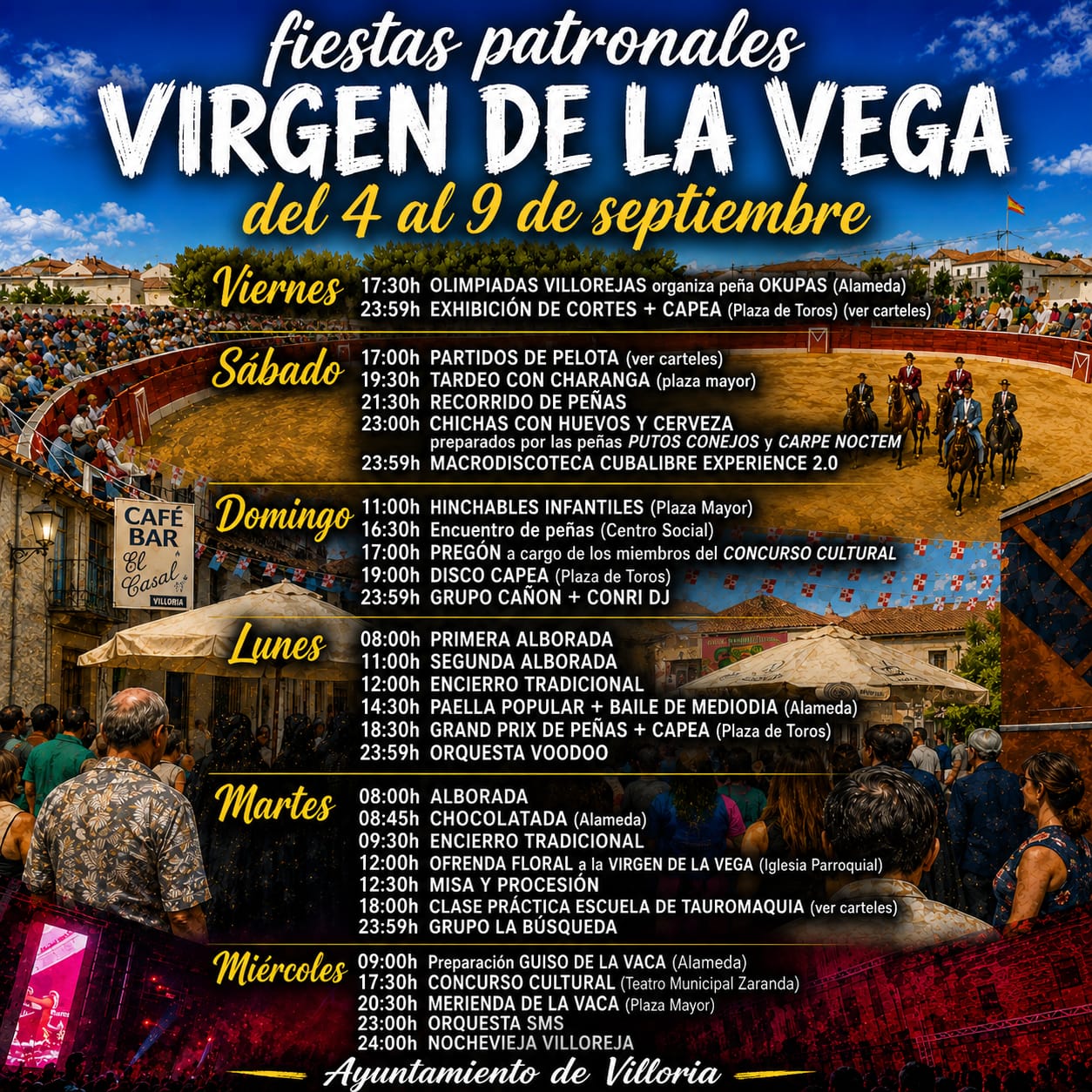 Programa Fiestas Villoria