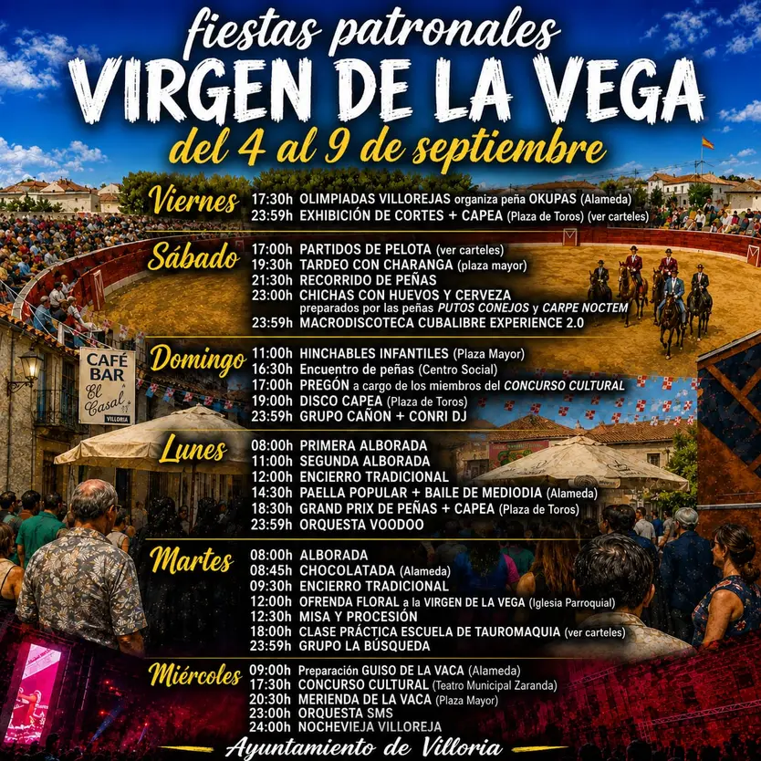 Programa Fiestas Villoria