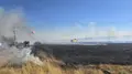 Un nuevo incendio en un solar moviliza a varios medios de extinción hasta Santa Marta de Tormes 