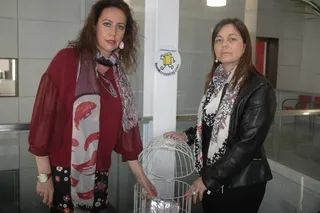 La Biblioteca de Guijuelo celebra su duodécimo aniversario sacando los libros a la calle para realizar intercambios