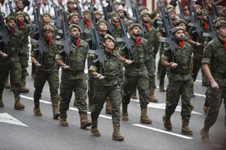 Desfile del 12 de octubre en Madrid