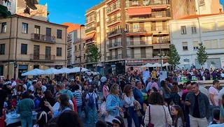 La Noche Europea de los Investigadores desborda el barrio del Oeste y reúne a 8.000 personas | Comunicación Universidad de Salamanca