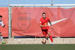 Chopi, en un partido de la UD Santa Marta | FOTO ANDREA MATEOS