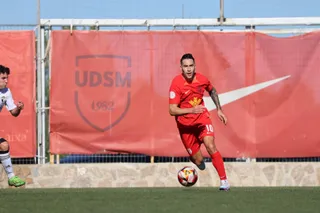 Chopi, en un partido de la UD Santa Marta | FOTO ANDREA MATEOS