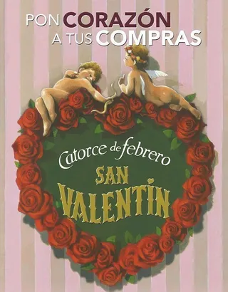 Campaña especial del comercio para promocionar las compras de San Valentín