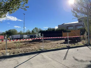 Obras pista de pádel, Guijuelo