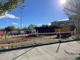 Obras pista de pádel, Guijuelo
