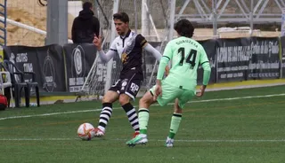 Marín, ante el Athletic B | FOTO SALAMANCA24HORAS.COM