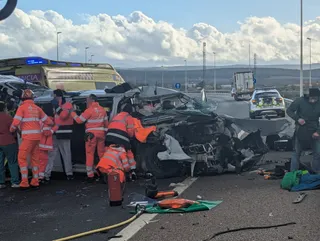Varios atrapados en un accidente en la A62 | S24H